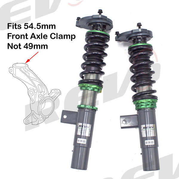 Rev9 Power Hyper-Street III Coilovers (Inverted Shocks) - Volkswagen EOS 2007-14