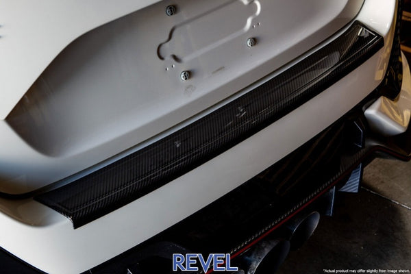 Tanabe / Revel GT Dry Carbon Rear Bumper Applique Cover - Honda Civic Type R FK8 (2017+)