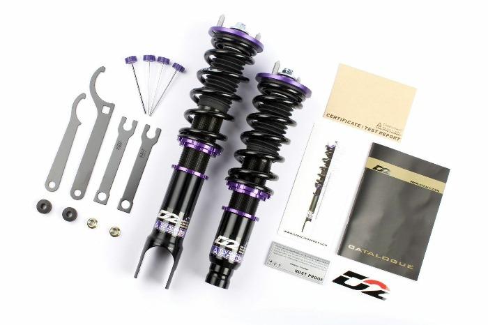 D2 Racing SL Series Super Low Coilovers - Acura TSX (2004-2008)