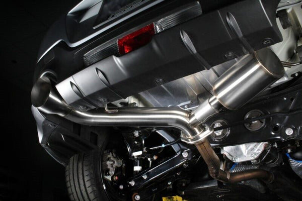 Perrin Axle Back Exhaust SS (Single Side Exit w/Helmholtz Chamber) - Toyota GR86 / Subaru BRZ (2022+)