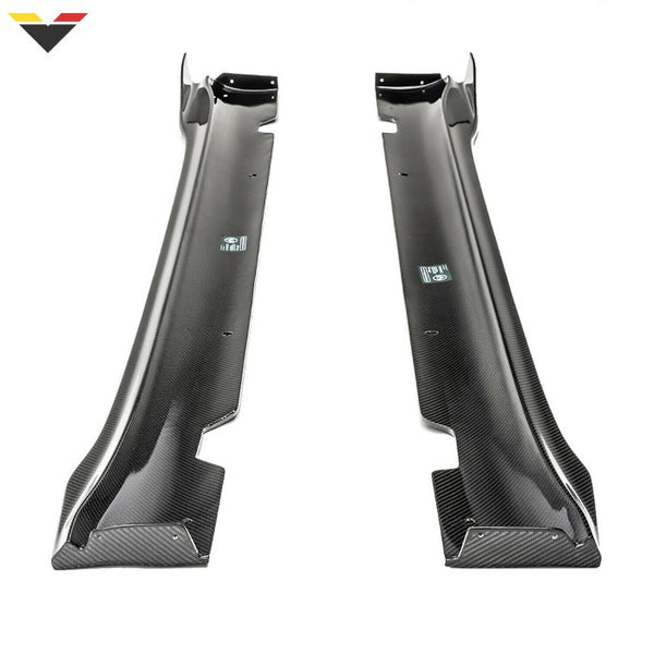 Vorsteiner Volta Carbon Fiber Side Skirts Set - Tesla Model 3 (2017+)