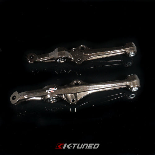 K-Tuned Front Lower Control Arms w/ Spherical Bushings - Honda Civic EF (1988-1991) / CRX (1988-1991)