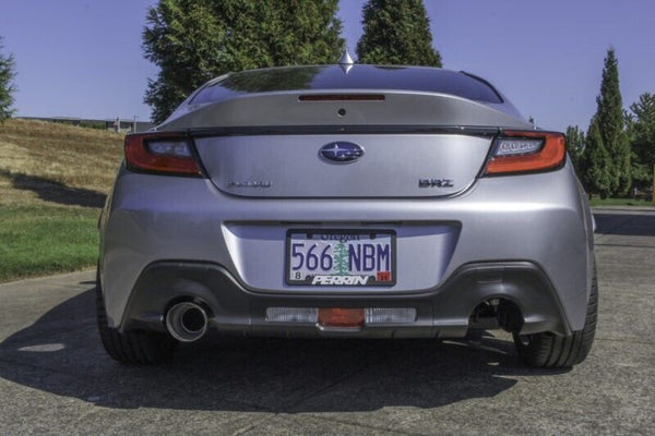 Perrin Axle Back Exhaust SS (Single Side Exit w/Helmholtz Chamber) - Toyota GR86 / Subaru BRZ (2022+)