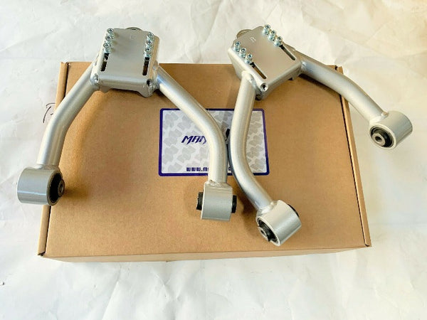 Manzo Adjustable Front Upper Camber Control Arms Set FUCA - Lexus IS250 / IS350 RWD (2006-2013)