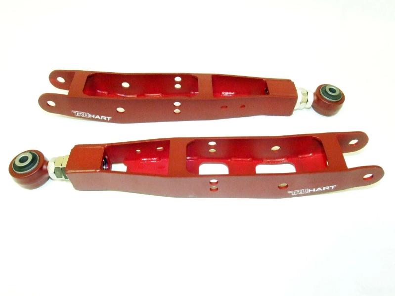 TruHart Adjustable Rear Lower Control Arms - Red - Toyota 86 GT86 (2016+)