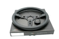 MOMO PROTOTIPO Black Edition Steering Wheel - 350MM - Black Leather / Brushed Black Anodized