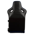 BRAUM RACING ELITE-R SERIES SPORT RECLINABLE SEATS ( BLUE CLOTH | BLACK PIPING ) – PAIR