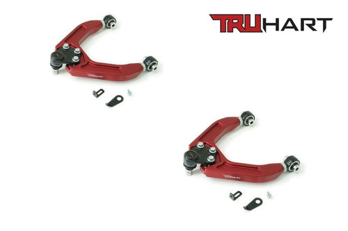 Truhart Adjustable Front Upper Camber Arms w/ Pillowball Bushings - Tesla Model 3 & Y (2017+)