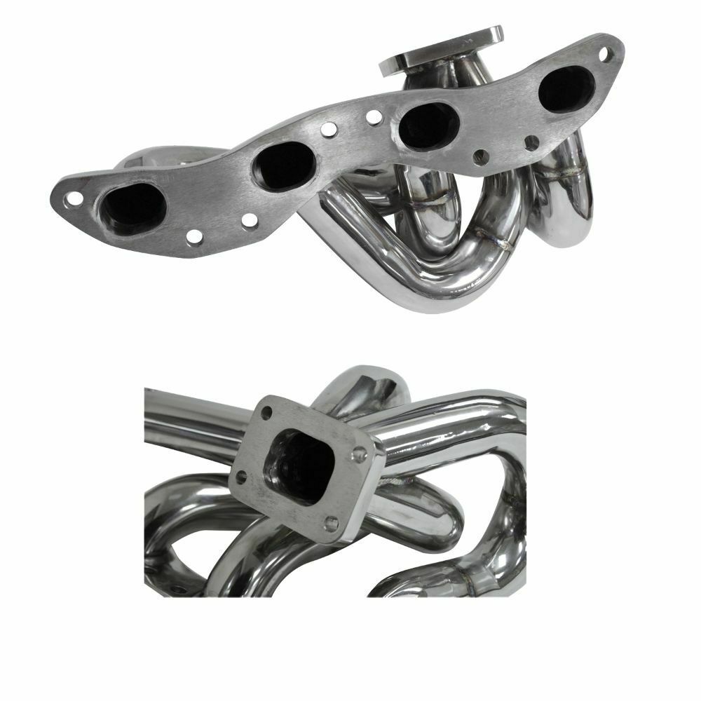 DC Sports Stainless Steel Exhaust Manifold Header - Nissan 180sx 240sx S13 S14 SR20DET (1989-1998)