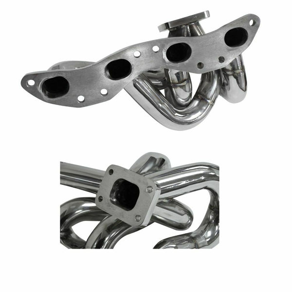 DC Sports Stainless Steel Exhaust Manifold Header - Nissan 180sx 240sx S13 S14 SR20DET (1989-1998)