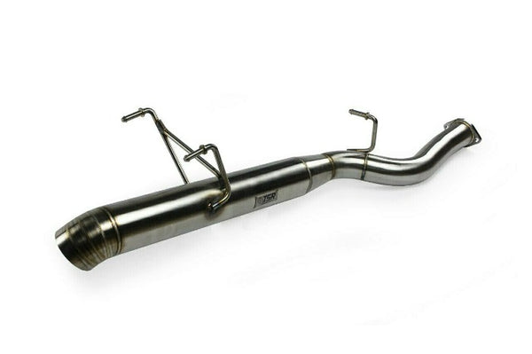 ISR Performance Series II - EP Single Tip Blast Pipe Exhaust System -Resonated- Nissan 240sx S13 (1989-1994)