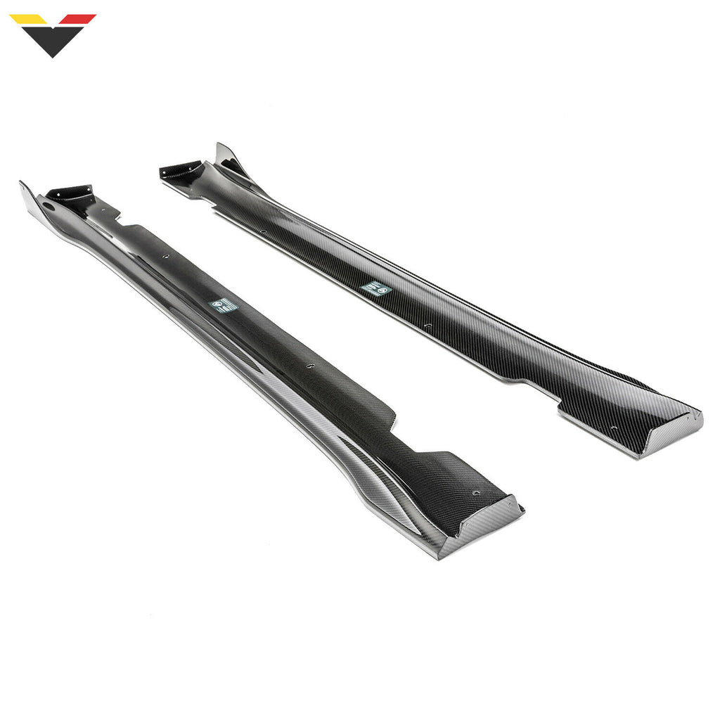 Vorsteiner Volta Carbon Fiber Side Skirts Set - Tesla Model 3 (2017+)