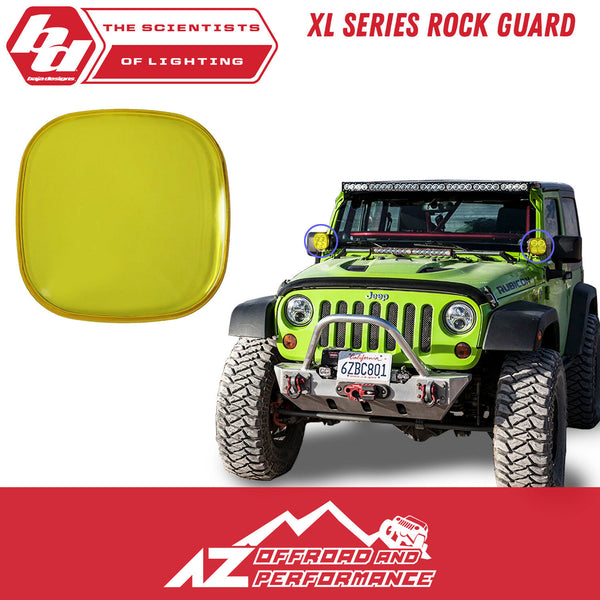 Baja Designs Amber XL Rock Guard Light Cover - Single