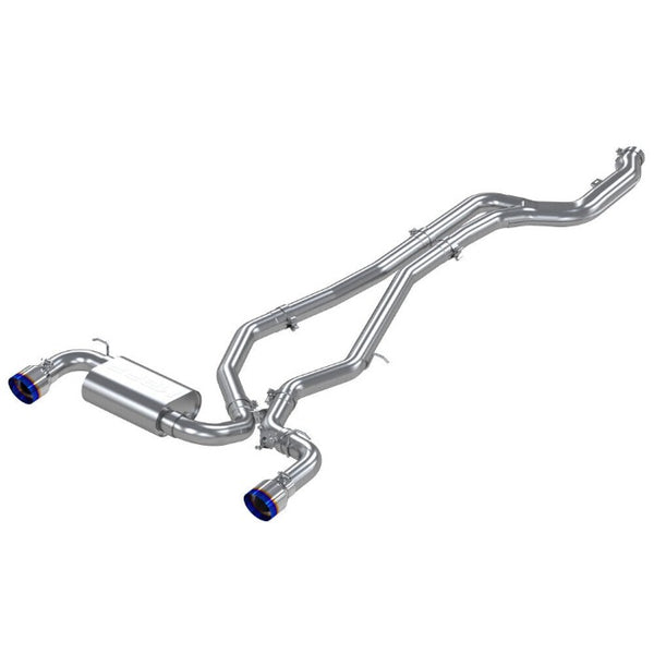 MBRP Armor Pro Dual Catback Exhaust System w/ Burnt Titanium Tips - Toyota A90 Supra 3.0T (2020+)