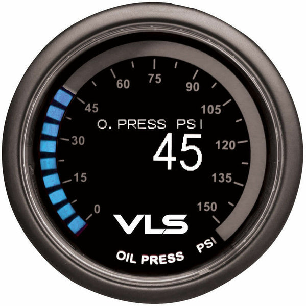Tanabe Revel VLS 52mm Digital OLED Oil Pressure Gauge Meter 0~150 PSI