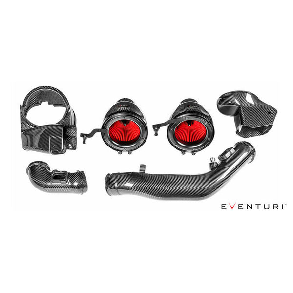 Eventuri Full Black Carbon Fiber Intake Kit - BMW F87 M2 Competition