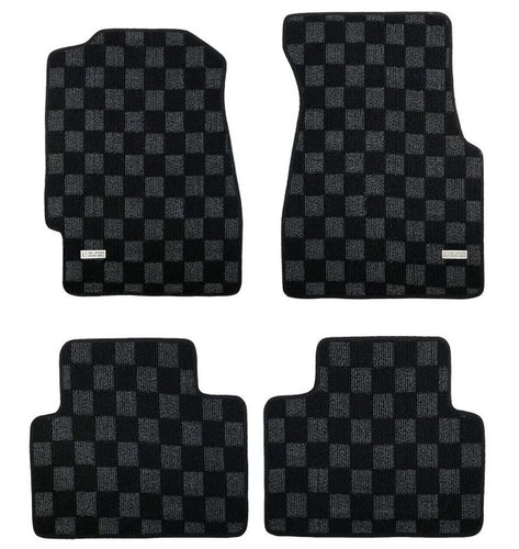 Phase 2 Motortrend (P2M) Front & Rear Standard Carpet Floor Mats - Honda Civic EG6 Hatchback (1991-1995)