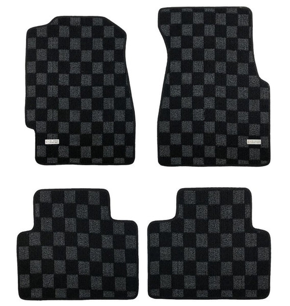 Phase 2 Motortrend (P2M) Front & Rear Standard Carpet Floor Mats - Honda Civic EG6 Hatchback (1991-1995)