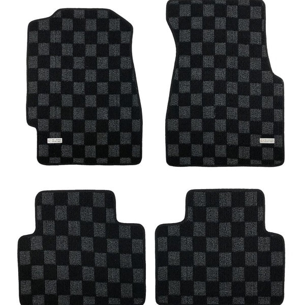 Phase 2 Motortrend (P2M) Front & Rear Standard Carpet Floor Mats - Honda Civic EG6 Hatchback (1991-1995)