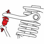 SPC Performance Alignment Front Upper Camber Ball Joints - Lexus IS300 (2001-2005)