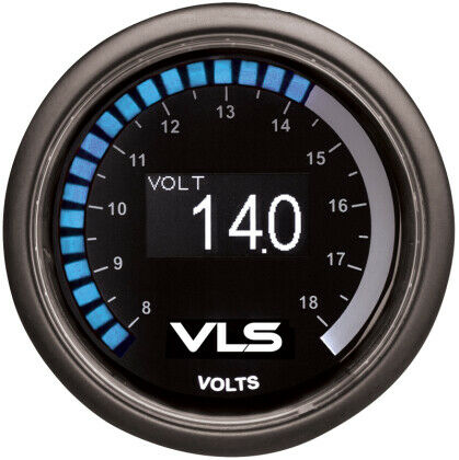 Tanabe Revel VLS 52mm Digital OLED Voltage Gauge