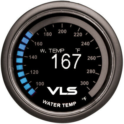 Tanabe Revel VLS 52mm OLED Water Coolant Temperature Gauge 100~300F