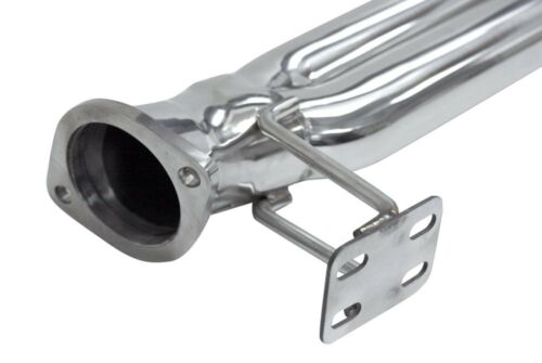 DC Sports Stainless Polished Exhaust Down Pipe - Nissan 240sx S13 S14 SR20DET