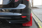 Rally Armor Black w/ Red Logo Mud Flaps - Ford Focus / ST / RS (2012-2019)