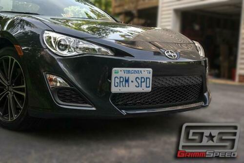 GrimmSpeed License Plate Holder Relocation Kit - Toyota GT86 86 / Scion FR-S / Subaru BRZ