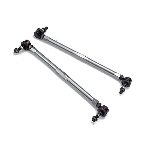 GSP GodSpeed Project 350mm - 380mm Front Sway Bar Adjustable Links Set w/ 10mm Bolts - Universal