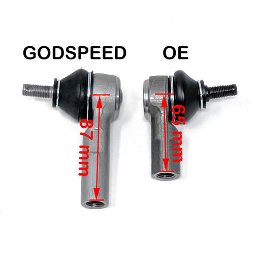 GodSpeed Project (GSP) Extended Tie Rod Ends Kit - Honda Civic & Si (2001-2005)