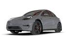 Rally Armor UR Black w/ Grey Logo Mud Flaps Set - Tesla Model Y (2020-2023)