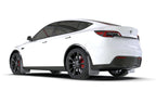 Rally Armor UR Black w/ White Logo Mud Flaps Set - Tesla Model Y (2020-2023)
