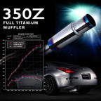 Tomei Expreme Ti Titanium Cat-Back Exhaust System - Nissan Z33 350Z (2003-2009)